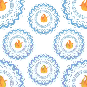 Lohri indian festival vector