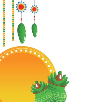 Ugadi indian festival vector
