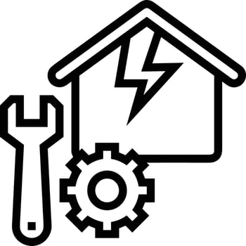 Home homepage icon symbol vector image. Illustration of the house real estate graphic property design image