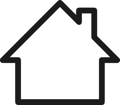 Home homepage icon symbol vector image. Illustration of the house real estate graphic property design image