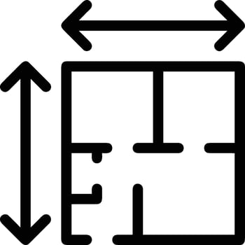 Home outline icon symbol vector image. Illustration of the house real estate graphic property design image