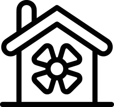 Home outline icon symbol vector image. Illustration of the house real estate graphic property design image