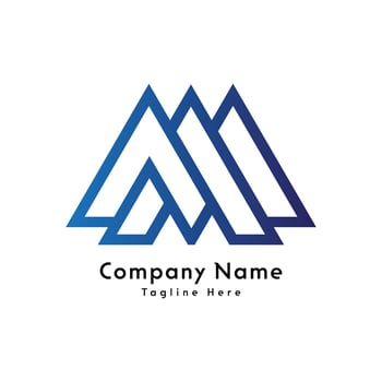 MA letter creative logo design icon vector