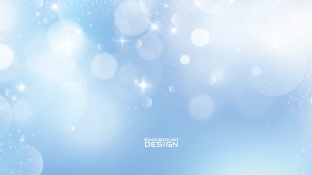 Colorful bokeh light background design. vector