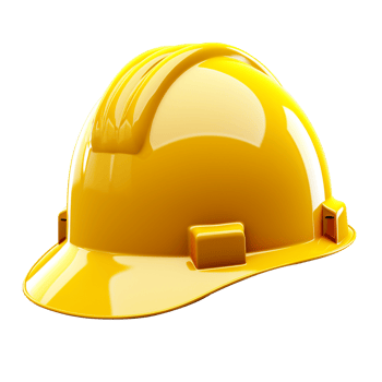 AI generated AI Generative HSE Safety Helmet, Construction and Maintenance Icon. png