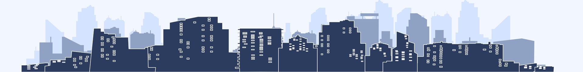 Modern City skyline vector illustration.Urban landscape.cityscape in flat style