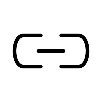 Link Icon Vector Symbol Design Illustration