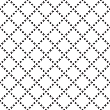 Seamless line and dot pattern with a modern  style vector