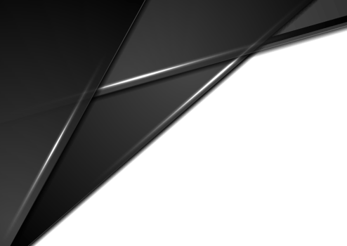 Black abstract corporate background with neon lines png