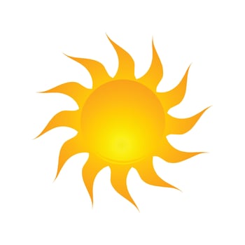 abstract sun vector illustration