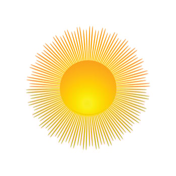 abstract sun vector illustration