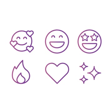 Emojis Vector , socail Media emoji