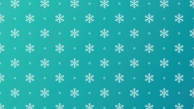 Snowflake and Star pattern wallpaper. Snowflake and Star doodle symbol. vector