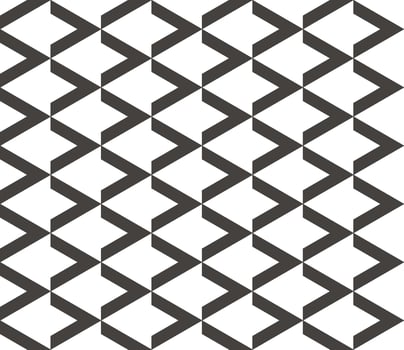 Seamless modern pattern with a triangle style vector