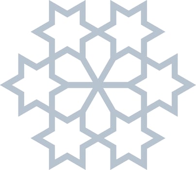 Vector mandala a simple design with Arabic pattern