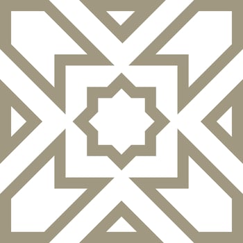 Vector mandala a simple design with Arabic pattern