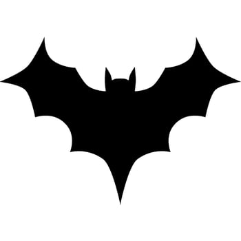 Bat Flat Illustration and icon, etc vector