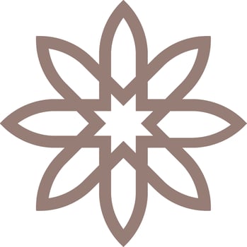 Vector mandala a simple design with Arabic pattern