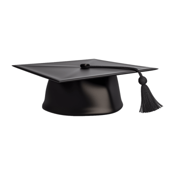 AI generated Graduation Cap on Transparent Background - Ai Generated png