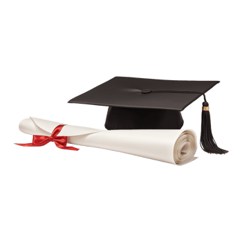 AI generated Graduation Cap on Transparent Background - Ai Generated png