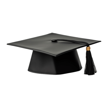AI generated Graduation Cap on Transparent Background - Ai Generated png