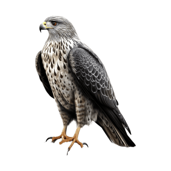 AI generated Flying Eagle on Transparent Background - Ai Generated png