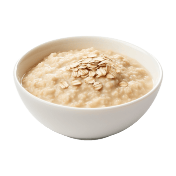 AI generated Oatmeal in a Bowl on Transparent Background - Ai Generated png
