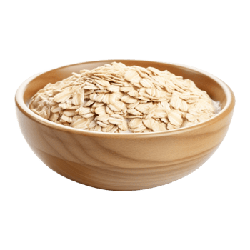AI generated Oatmeal in a Bowl on Transparent Background - Ai Generated png