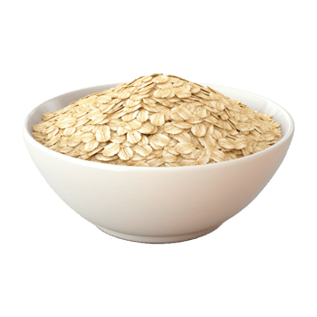 AI generated Oatmeal in a Bowl on Transparent Background - Ai Generated png