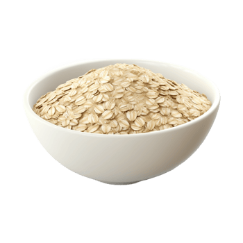 AI generated Oatmeal in a Bowl on Transparent Background - Ai Generated png