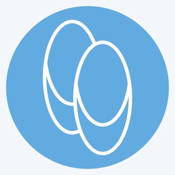 Icon Shoes. related to Theatre Gradient symbol. blue eyes style. simple design editable. simple illustration vector