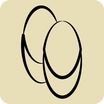 Icon Shoes. related to Theatre Gradient symbol. hand drawn style. simple design editable. simple illustration vector