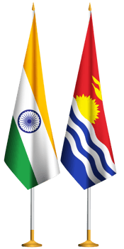 Kiribati,Indian small table flags together png