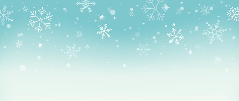Winter festival seasonal background vector illustration. Christmas holiday event snowfall, snowflake, sky, twinkling, bubble. Design for poster, wallpaper, banner, card, decoration.