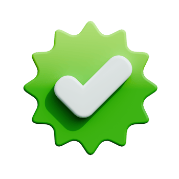 3d icon verify account png