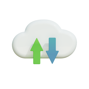 3d icon share cloud png