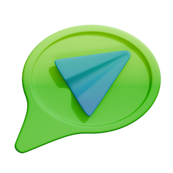 3d icon sendding message png