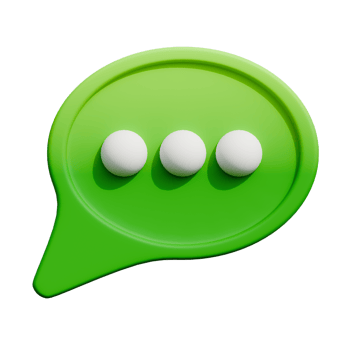 3d icon chatting png