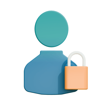 3d icon private account png