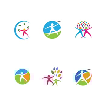 Community, network and social icon vector