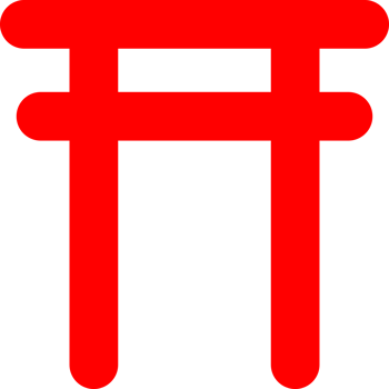 gate torii shrine japaness style icon png