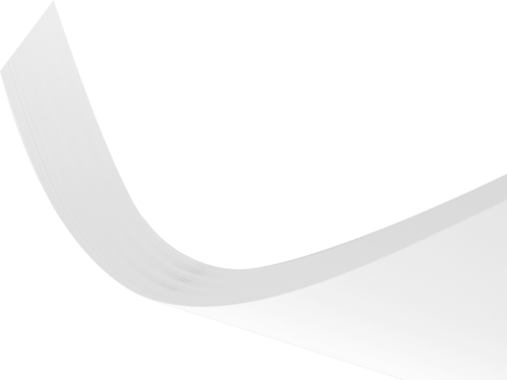 paper page curl  on transparent background png file