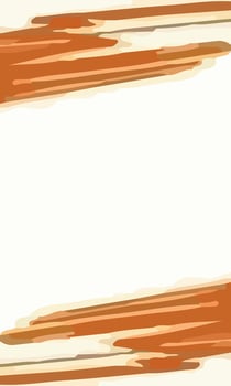 Aesthetic abstract art with a combination of shapes and brown colors. Suitable for background and poster vector