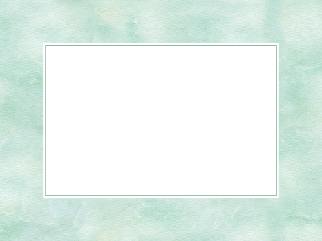 Watercolor green stain backdrop, texture paper. Horizontal frame. Abstract illustration. Simulated clouds and sky, waves. For postcard, label, greeting, invitation. Copy space for text png