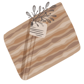 Artistic of Gift Box and Ribbon png
