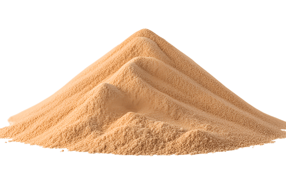 AI generated Sand Pile Isolated on Transparent Background png