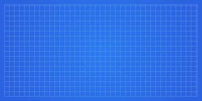 blue geometric background for educational information template vector