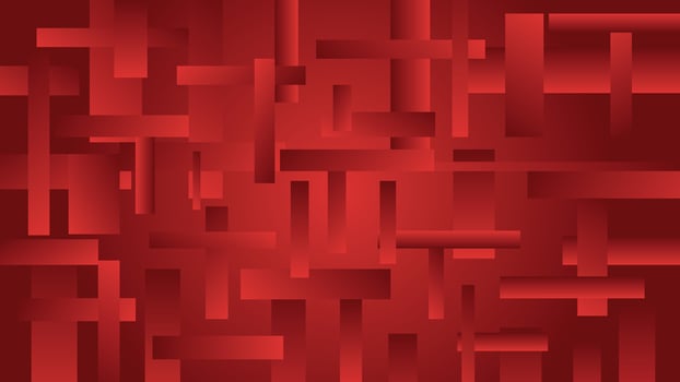 Abstract Premium background 3d shape isolated red background. Modern futuristic graphic design element. suitable for presentation background vector