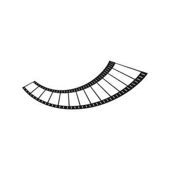 Film strip vector icon