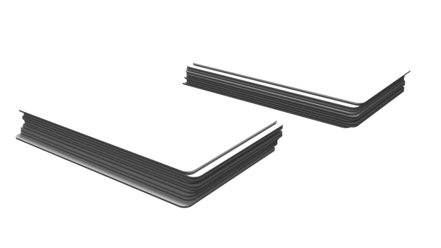 3D rendered Business card mock up with front and back. Empty mockup for Presentation png